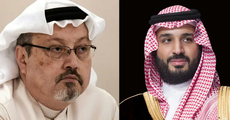 জামাল খাসোগি ও সৌদি যুবরাজ মোহম্মদ বিন সালমান